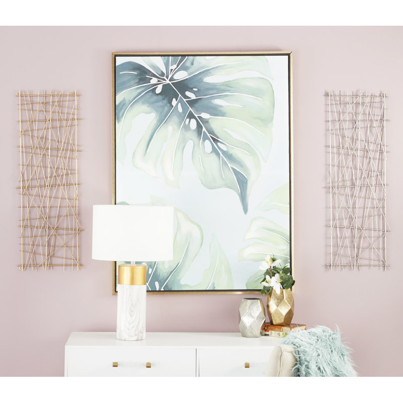 CosmoLiving by Cosmopolitan Rectangular Wall Decor & Reviews Wayfair